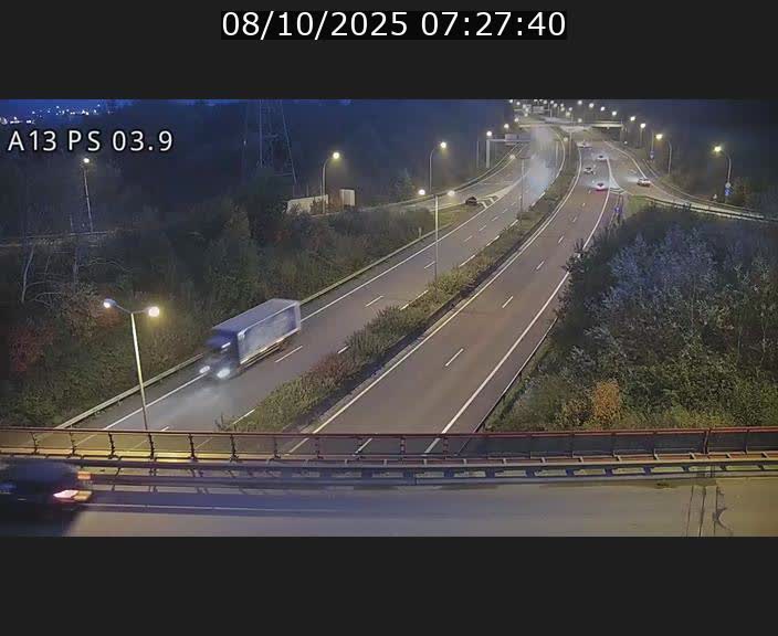 <h2>Traffic live webcam Luxembourg Differdange - A13 direction Esch-sur-Alzette - BK 3.9</h2>