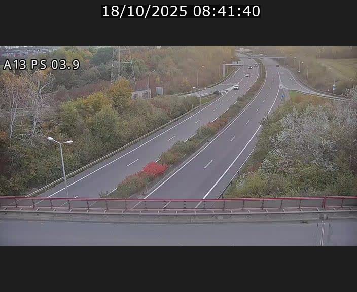 <h2>Traffic live webcam Luxembourg Differdange - A13 direction Esch-sur-Alzette - BK 3.9</h2>