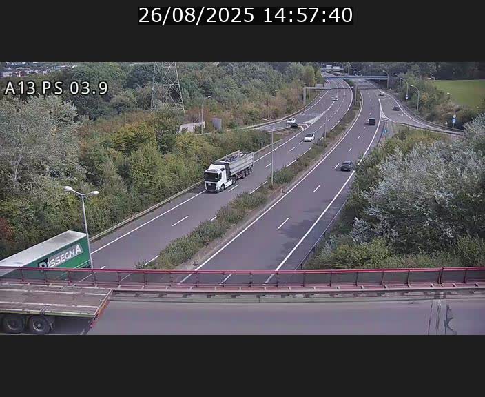 <h2>Traffic live webcam Luxembourg Differdange - A13 direction Esch-sur-Alzette - BK 3.9</h2>
