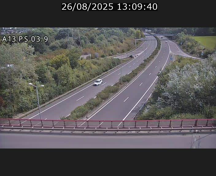 <h2>Traffic live webcam Luxembourg Differdange - A13 direction Esch-sur-Alzette - BK 3.9</h2>