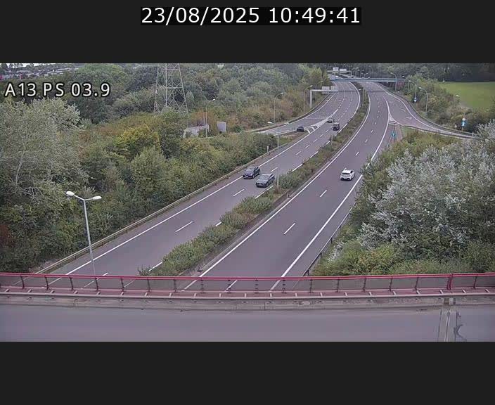 <h2>Traffic live webcam Luxembourg Differdange - A13 direction Esch-sur-Alzette - BK 3.9</h2>
