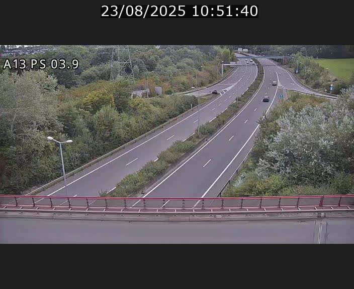 <h2>Traffic live webcam Luxembourg Differdange - A13 direction Esch-sur-Alzette - BK 3.9</h2>