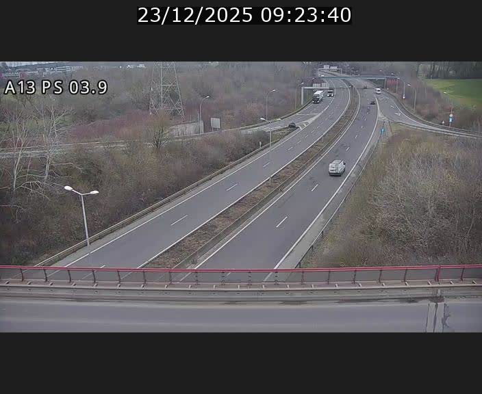 <h2>Traffic live webcam Luxembourg Differdange - A13 direction Esch-sur-Alzette - BK 3.9</h2>