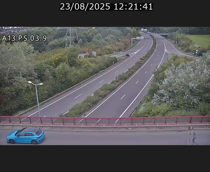<h2>Traffic live webcam Luxembourg Differdange - A13 direction Esch-sur-Alzette - BK 3.9</h2>