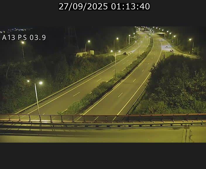 <h2>Traffic live webcam Luxembourg Differdange - A13 direction Esch-sur-Alzette - BK 3.9</h2>