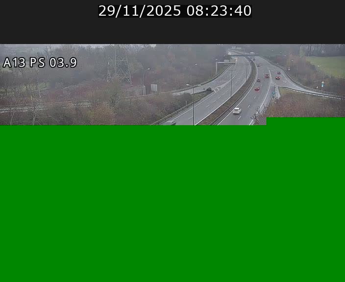 <h2>Traffic live webcam Luxembourg Differdange - A13 direction Esch-sur-Alzette - BK 3.9</h2>