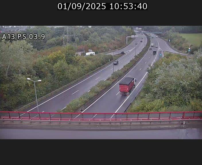 <h2>Traffic live webcam Luxembourg Differdange - A13 direction Esch-sur-Alzette - BK 3.9</h2>