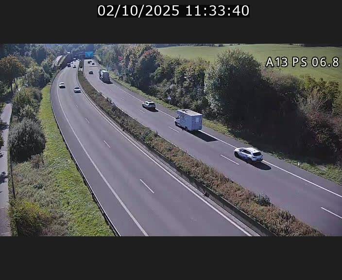 <h2>Traffic live webcam Luxembourg Ehlerange - A13 direction Esch-sur-Alzette - BK 6.8</h2>