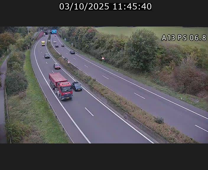 <h2>Traffic live webcam Luxembourg Ehlerange - A13 direction Esch-sur-Alzette - BK 6.8</h2>