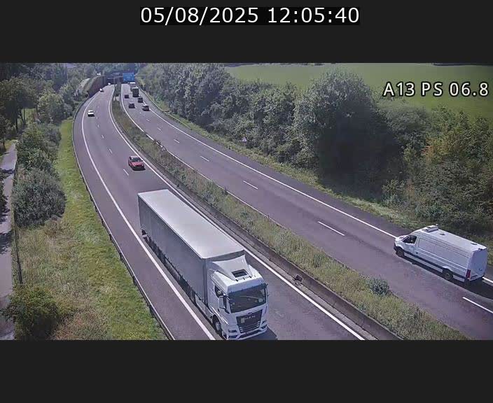 <h2>Traffic live webcam Luxembourg Ehlerange - A13 direction Esch-sur-Alzette - BK 6.8</h2>