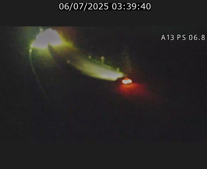 Traffic live webcam Luxembourg Ehlerange - A13 direction Esch-sur-Alzette - BK 6.8