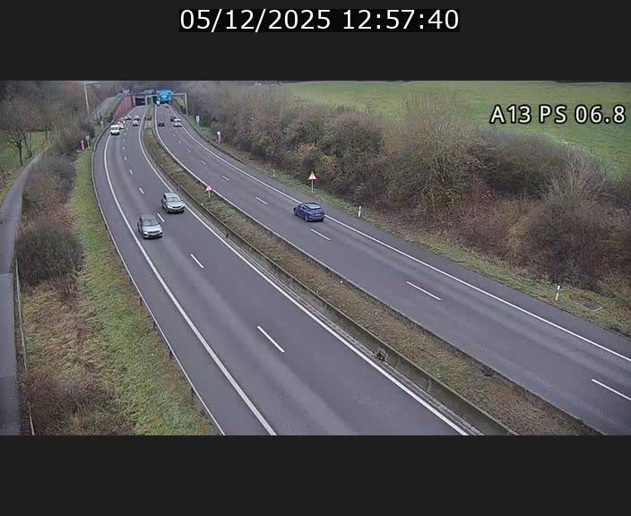 <h2>Traffic live webcam Luxembourg Ehlerange - A13 direction Esch-sur-Alzette - BK 6.8</h2>