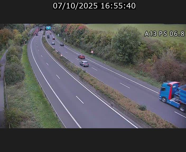 <h2>Traffic live webcam Luxembourg Ehlerange - A13 direction Esch-sur-Alzette - BK 6.8</h2>
