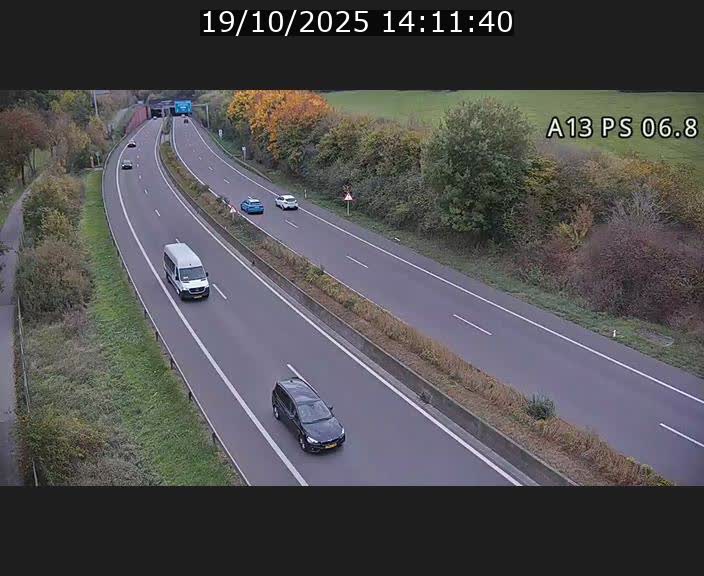 <h2>Traffic live webcam Luxembourg Ehlerange - A13 direction Esch-sur-Alzette - BK 6.8</h2>