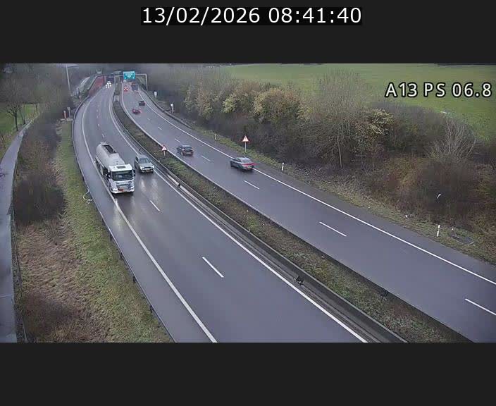 <h2>Traffic live webcam Luxembourg Ehlerange - A13 direction Esch-sur-Alzette - BK 6.8</h2>