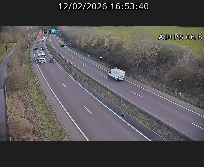 <h2>Traffic live webcam Luxembourg Ehlerange - A13 direction Esch-sur-Alzette - BK 6.8</h2>