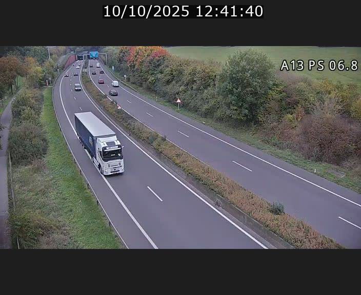 <h2>Traffic live webcam Luxembourg Ehlerange - A13 direction Esch-sur-Alzette - BK 6.8</h2>