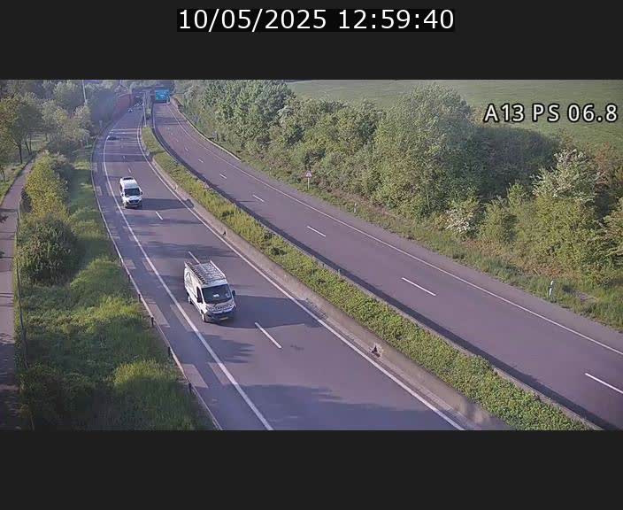 <h2>Traffic live webcam Luxembourg Ehlerange - A13 direction Esch-sur-Alzette - BK 6.8</h2>