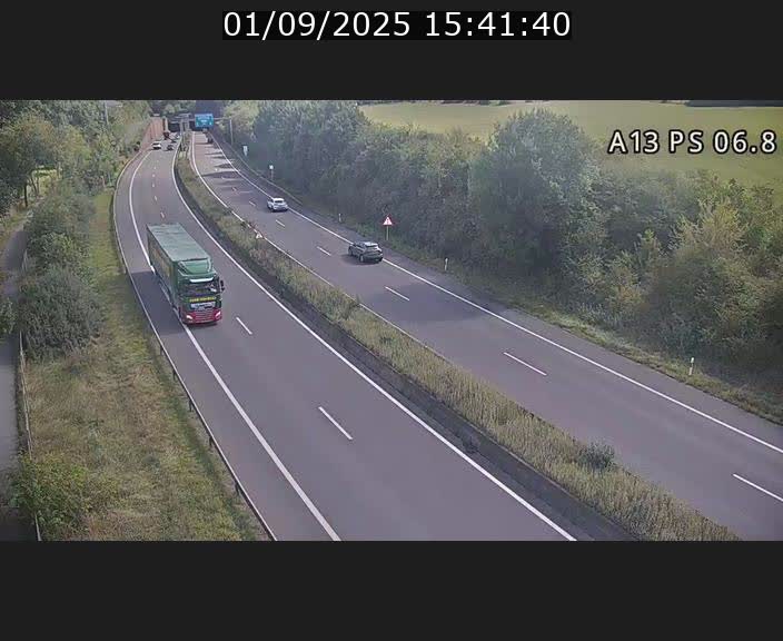 <h2>Traffic live webcam Luxembourg Ehlerange - A13 direction Esch-sur-Alzette - BK 6.8</h2>
