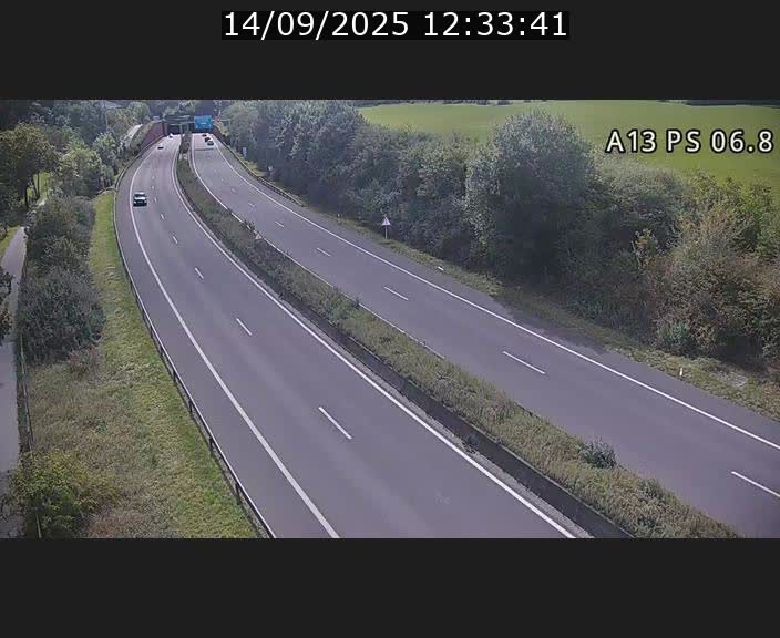<h2>Traffic live webcam Luxembourg Ehlerange - A13 direction Esch-sur-Alzette - BK 6.8</h2>