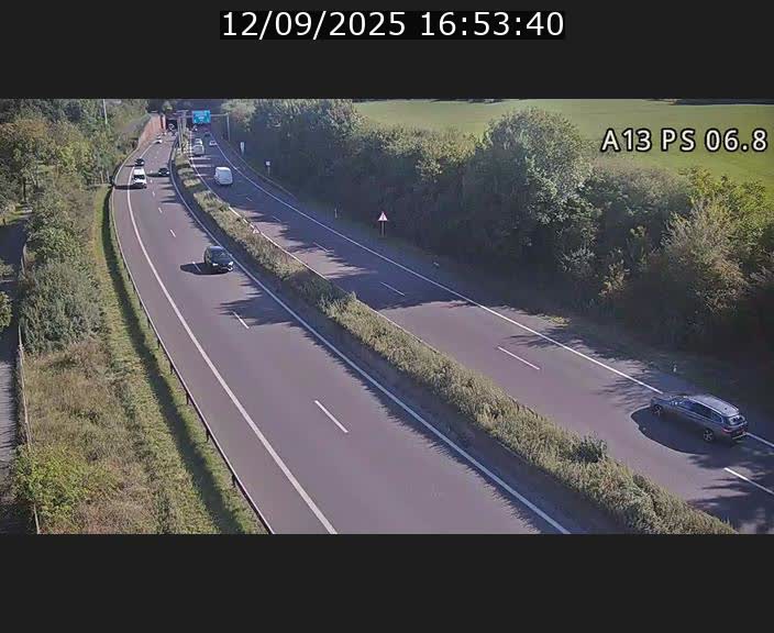 <h2>Traffic live webcam Luxembourg Ehlerange - A13 direction Esch-sur-Alzette - BK 6.8</h2>