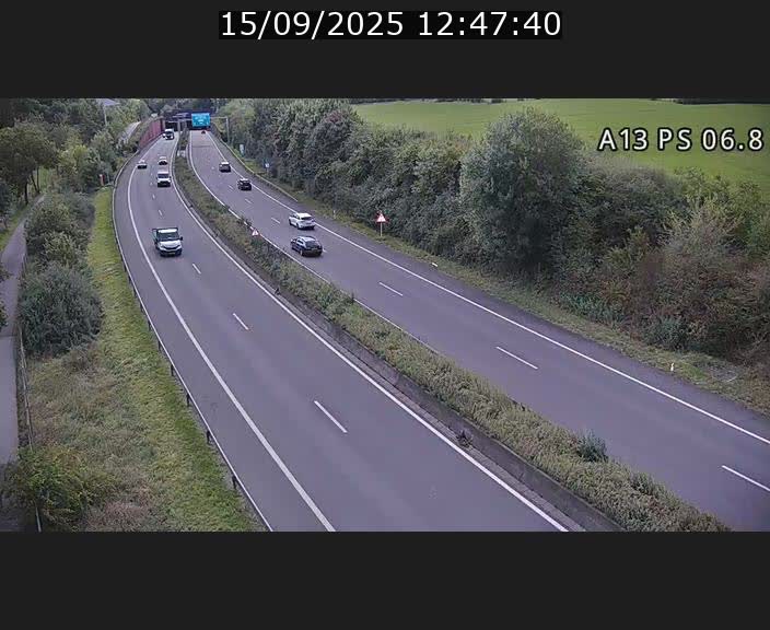 <h2>Traffic live webcam Luxembourg Ehlerange - A13 direction Esch-sur-Alzette - BK 6.8</h2>