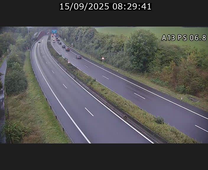<h2>Traffic live webcam Luxembourg Ehlerange - A13 direction Esch-sur-Alzette - BK 6.8</h2>