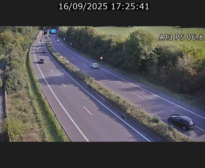 <h2>Traffic live webcam Luxembourg Ehlerange - A13 direction Esch-sur-Alzette - BK 6.8</h2>