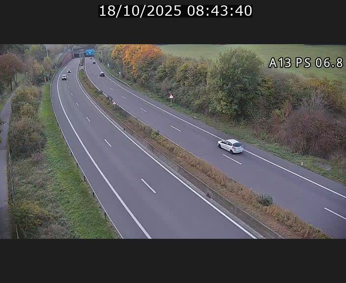 <h2>Traffic live webcam Luxembourg Ehlerange - A13 direction Esch-sur-Alzette - BK 6.8</h2>