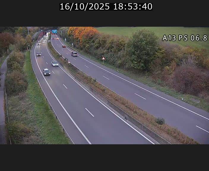 <h2>Traffic live webcam Luxembourg Ehlerange - A13 direction Esch-sur-Alzette - BK 6.8</h2>