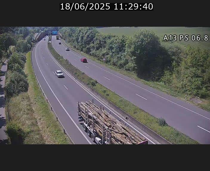 <h2>Traffic live webcam Luxembourg Ehlerange - A13 direction Esch-sur-Alzette - BK 6.8</h2>
