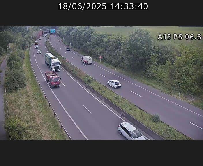 <h2>Traffic live webcam Luxembourg Ehlerange - A13 direction Esch-sur-Alzette - BK 6.8</h2>