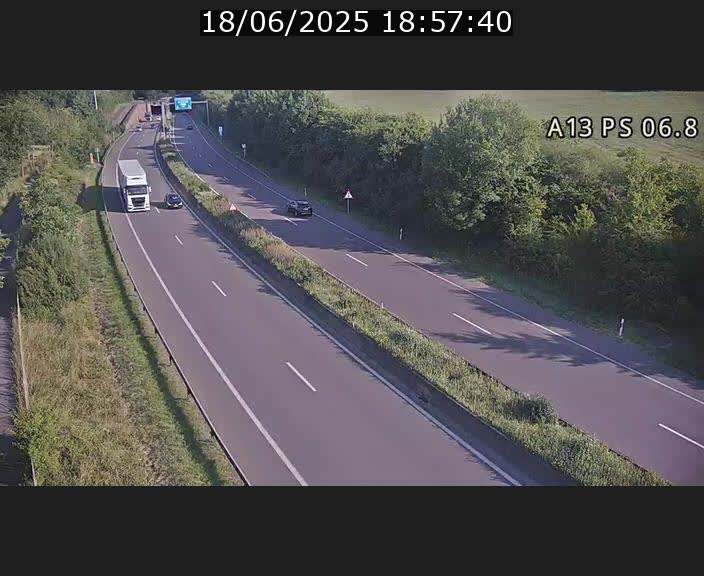 <h2>Traffic live webcam Luxembourg Ehlerange - A13 direction Esch-sur-Alzette - BK 6.8</h2>