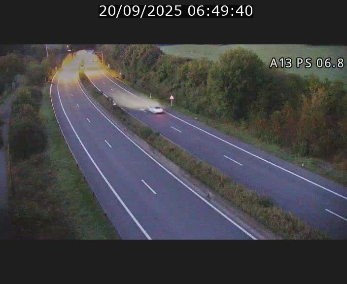 <h2>Traffic live webcam Luxembourg Ehlerange - A13 direction Esch-sur-Alzette - BK 6.8</h2>