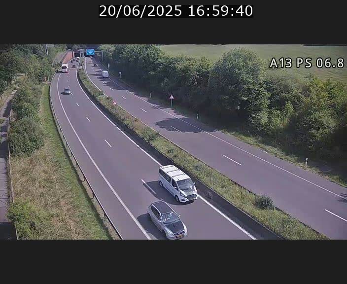 <h2>Traffic live webcam Luxembourg Ehlerange - A13 direction Esch-sur-Alzette - BK 6.8</h2>