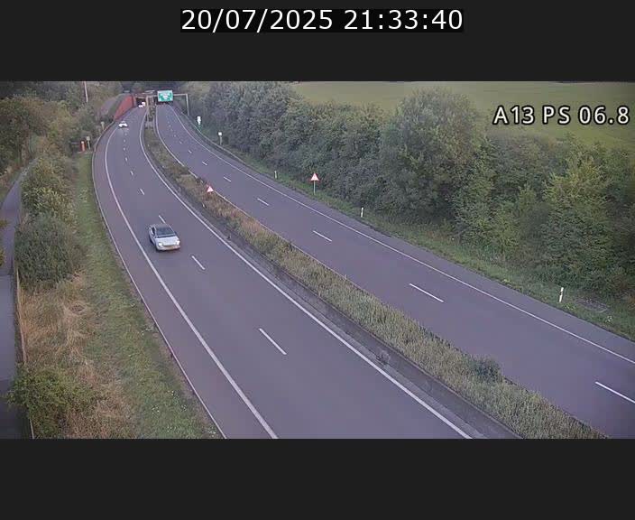 <h2>Traffic live webcam Luxembourg Ehlerange - A13 direction Esch-sur-Alzette - BK 6.8</h2>