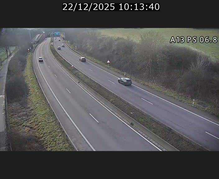 <h2>Traffic live webcam Luxembourg Ehlerange - A13 direction Esch-sur-Alzette - BK 6.8</h2>
