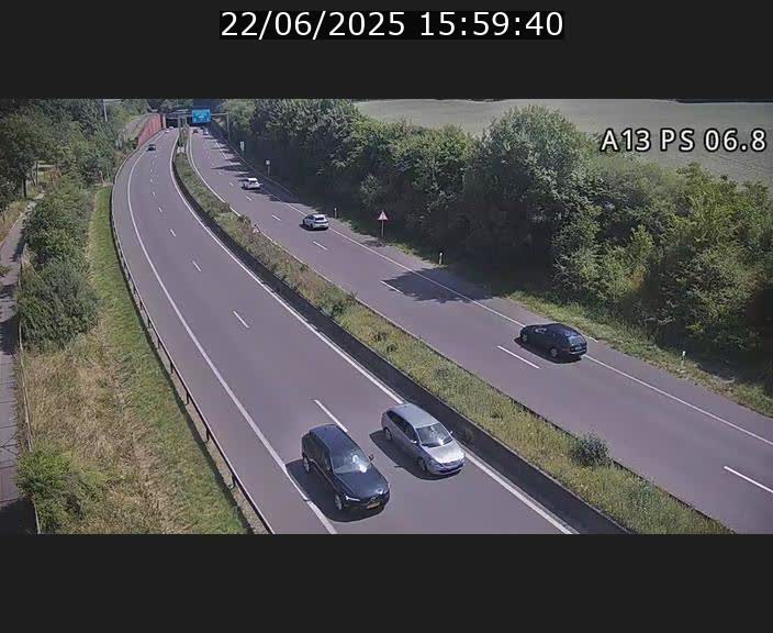 <h2>Traffic live webcam Luxembourg Ehlerange - A13 direction Esch-sur-Alzette - BK 6.8</h2>
