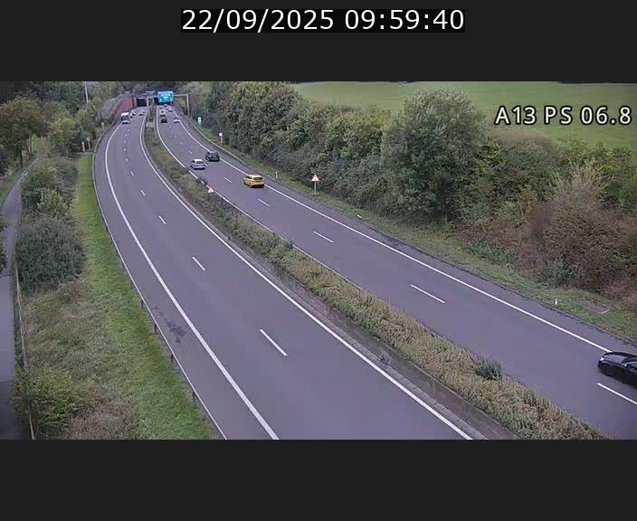 <h2>Traffic live webcam Luxembourg Ehlerange - A13 direction Esch-sur-Alzette - BK 6.8</h2>