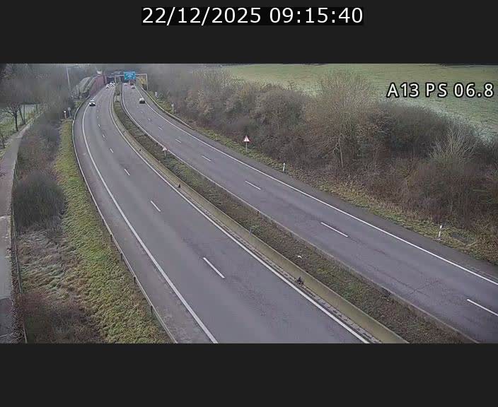<h2>Traffic live webcam Luxembourg Ehlerange - A13 direction Esch-sur-Alzette - BK 6.8</h2>