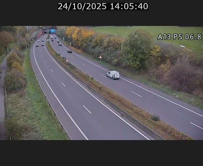 <h2>Traffic live webcam Luxembourg Ehlerange - A13 direction Esch-sur-Alzette - BK 6.8</h2>