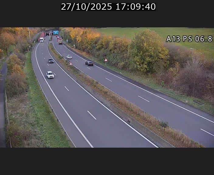 <h2>Traffic live webcam Luxembourg Ehlerange - A13 direction Esch-sur-Alzette - BK 6.8</h2>