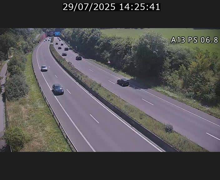 <h2>Traffic live webcam Luxembourg Ehlerange - A13 direction Esch-sur-Alzette - BK 6.8</h2>