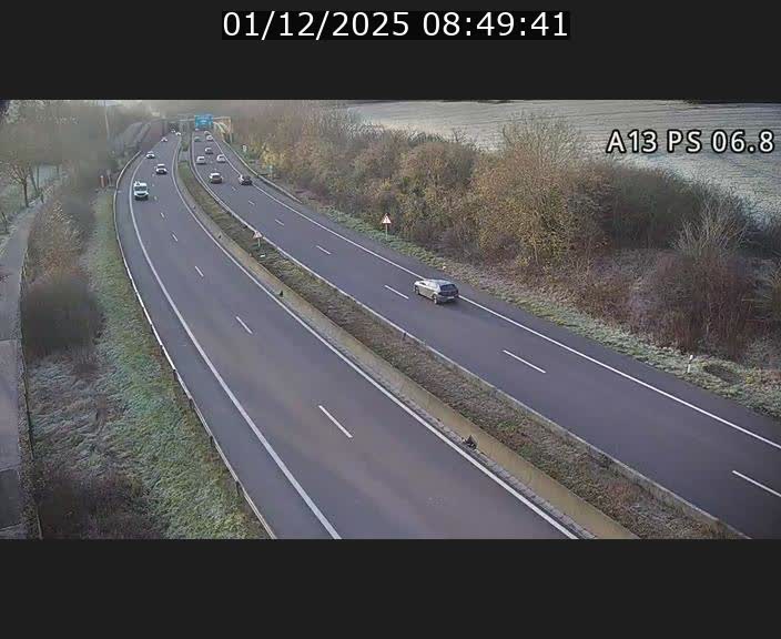 <h2>Traffic live webcam Luxembourg Ehlerange - A13 direction Esch-sur-Alzette - BK 6.8</h2>