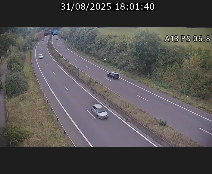 <h2>Traffic live webcam Luxembourg Ehlerange - A13 direction Esch-sur-Alzette - BK 6.8</h2>