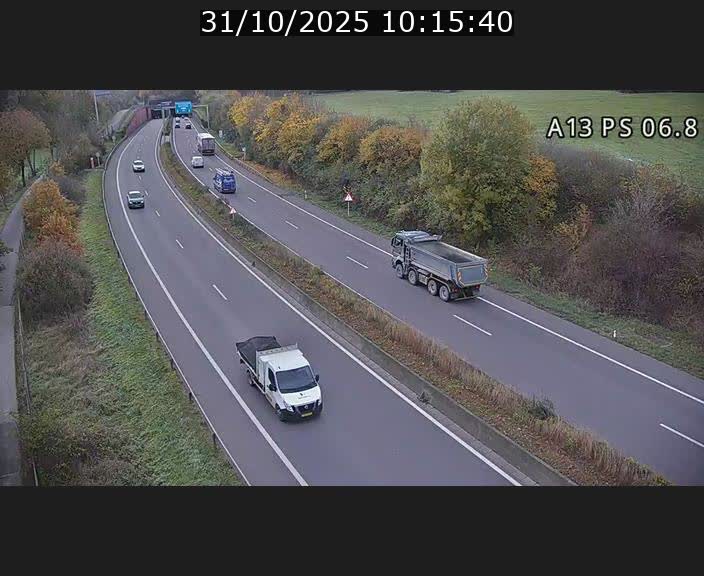 <h2>Traffic live webcam Luxembourg Ehlerange - A13 direction Esch-sur-Alzette - BK 6.8</h2>