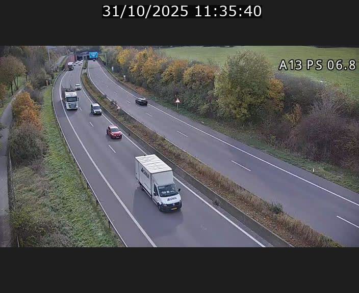 <h2>Traffic live webcam Luxembourg Ehlerange - A13 direction Esch-sur-Alzette - BK 6.8</h2>
