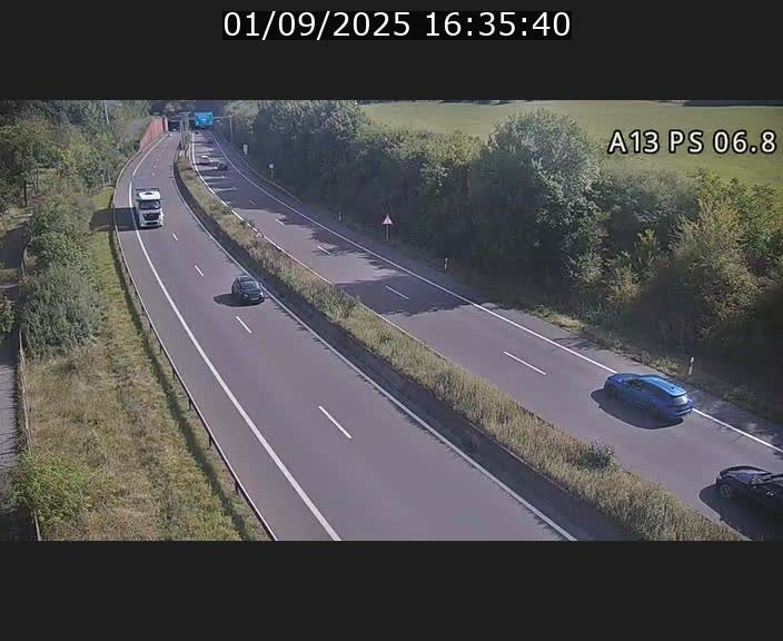 <h2>Traffic live webcam Luxembourg Ehlerange - A13 direction Esch-sur-Alzette - BK 6.8</h2>