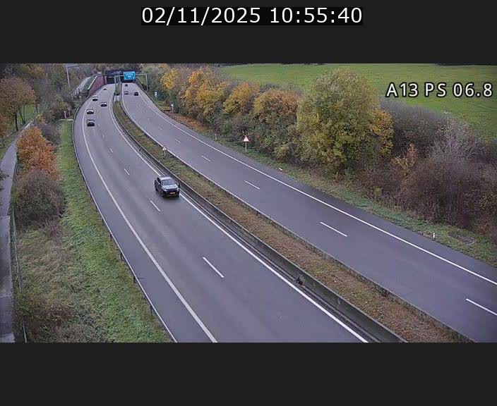 <h2>Traffic live webcam Luxembourg Ehlerange - A13 direction Esch-sur-Alzette - BK 6.8</h2>