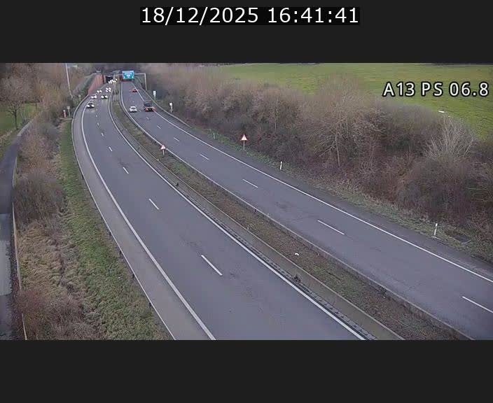 <h2>Traffic live webcam Luxembourg Ehlerange - A13 direction Esch-sur-Alzette - BK 6.8</h2>
